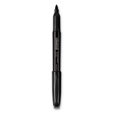 Universal™ Pen-style Permanent Marker Value Pack, Fine Bullet Tip, Black, 36-pack freeshipping - TVN Wholesale